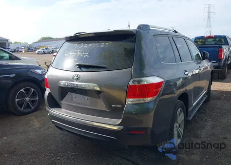 2011 Toyota Highlander Limited V6 z USA, uszkodzony, nr VIN 5TDDK3EH7BS055802